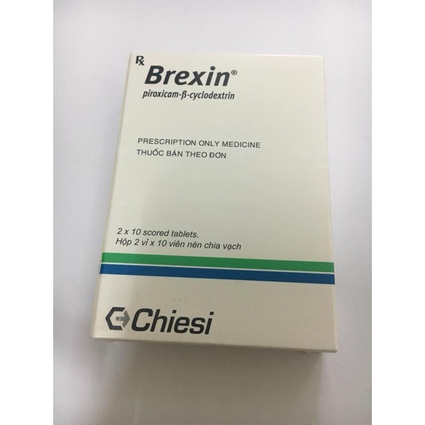 Brexin viên nén (tablet) 20mg/giảm đauhạ sốtchống viêm/thuốc tân dược