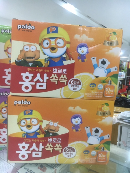 hong-sam-hoa-qua-paldo-pororo