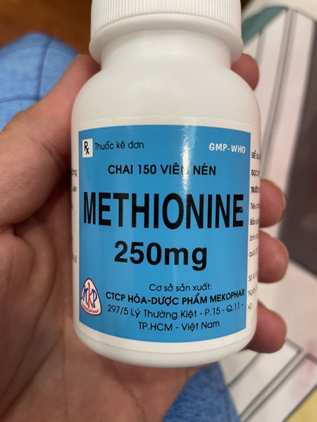 methionine-250mg-mekophar