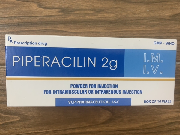 piperacilin-2g