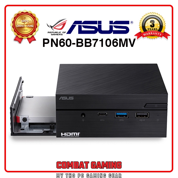 Mini Pc Asus Pn60 7106mv Barebone Intel Core I7 8550u