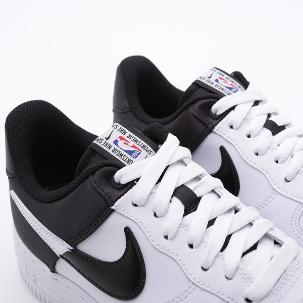 nike air force 1 nba low white black