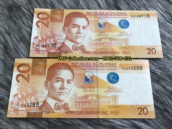 Philippines 20 Piso 2014 UNC