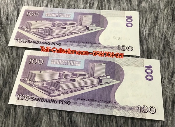 Philippines 100 Piso 2011 UNC kỷ niệm trường ĐH ATENEO