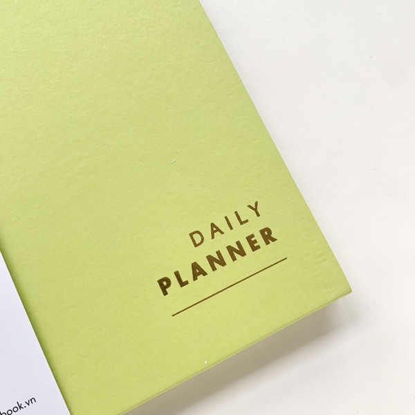 Sổ Daily Planner - Sổ Quản Lí Thời Gian | JC Notebook