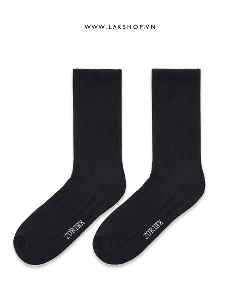 Tất Black 3D Cotton Socks
