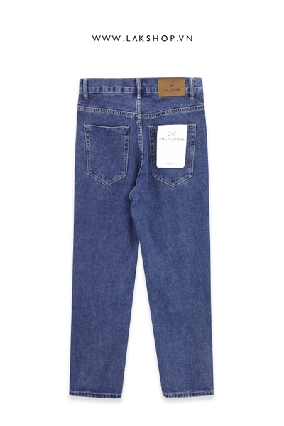 Tapered Slim Fit Jeans in Dark Blue cx2