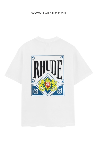 Áo Rhud3 Card in Vintage White T-shirt cs2