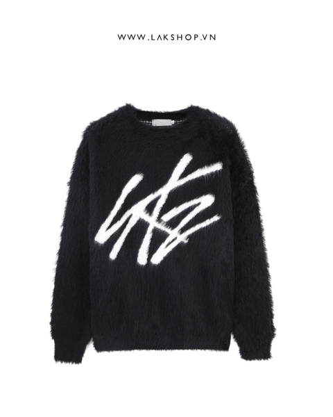 Áo Black Lak Faux Fur Sweater cs2