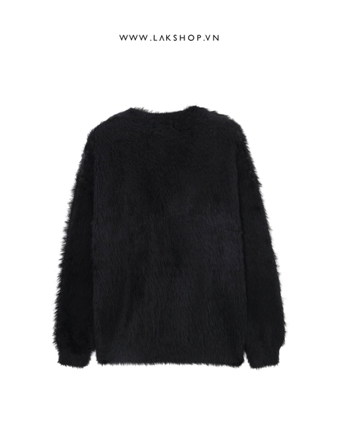 Áo Black Lak Faux Fur Sweater cs2