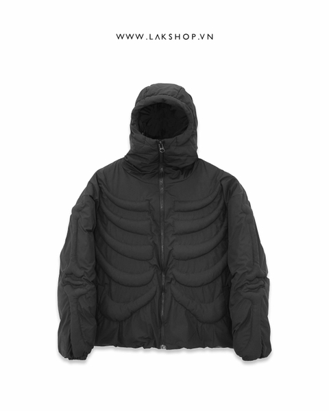 Áo Black Bone Embossing Puffer Jacket cs3