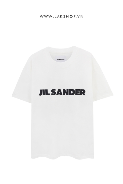 JjL Sander Logo Boxy T-Shirt in White