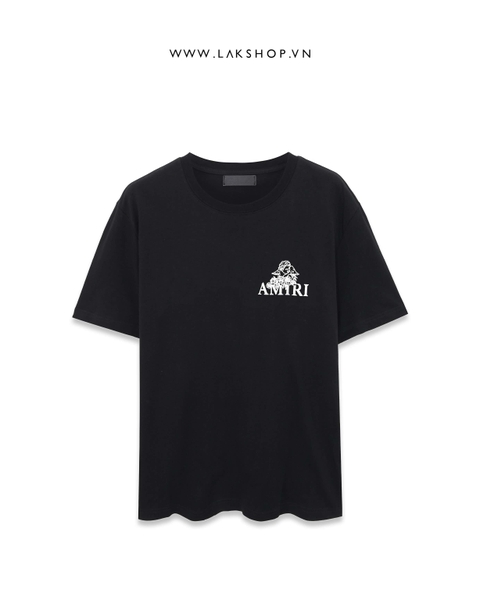 Amjrj Cherub Cupid Black T-shirt