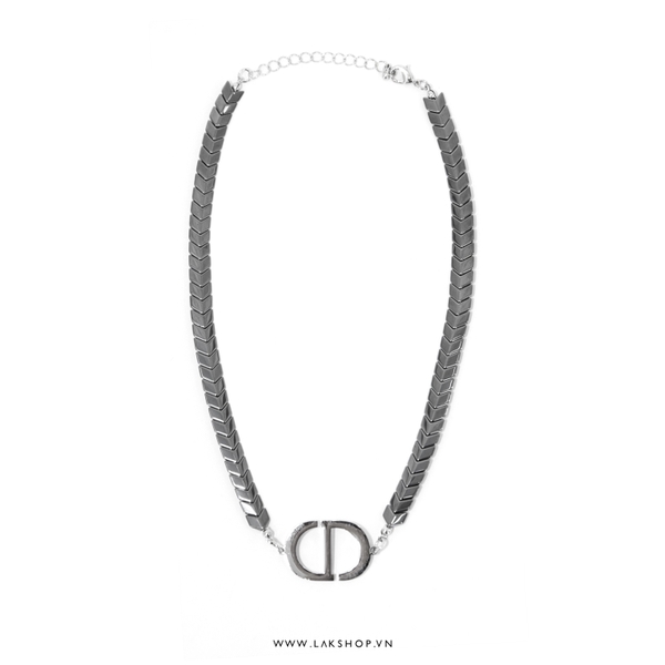 Vòng Cổ C.D Herringbone Chain Necklace