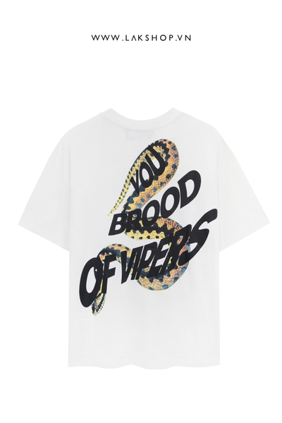 Rjvjng Ton Political Time Snake Print Tshirt cs2