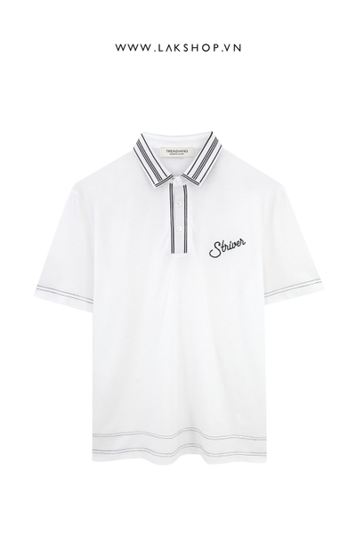 Áo Trendiano Lux Striver White Polo Shirt (Chính Hãng)