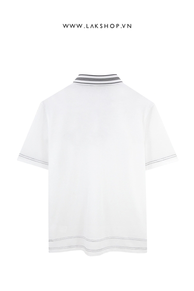 Trendiano Lux Striver White Polo Shirt (Chính Hãng)