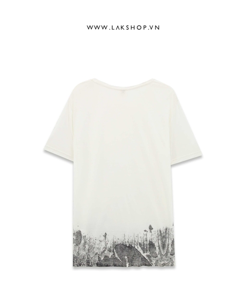 Ombre Print Long T-shirt