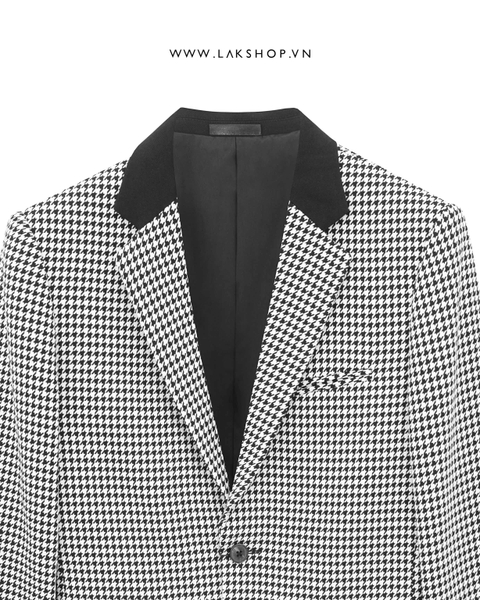 Áo Houndstooth Blazer cs2