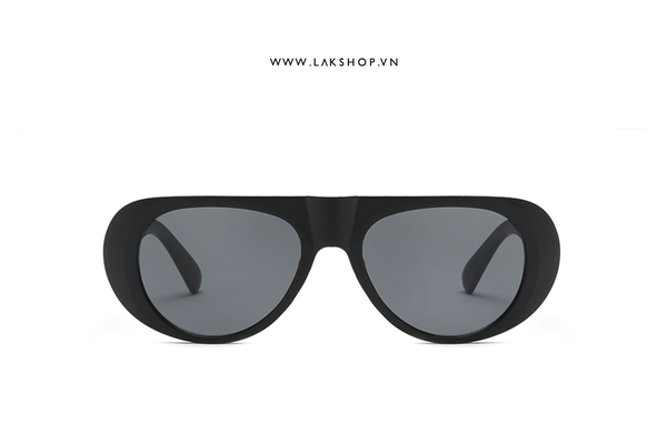 Kính Palm Sierra Round-Frame Sunglasses in Black