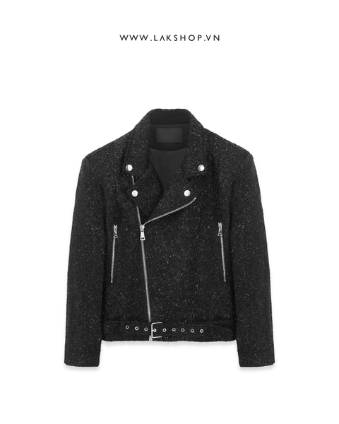 Black Bling Bling Biker Jacket cs2