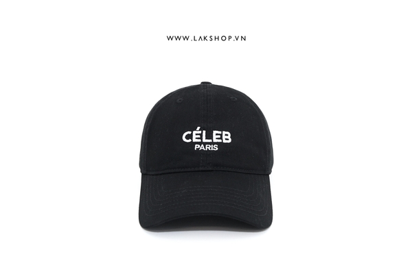 Céleb Black Baseball Cap