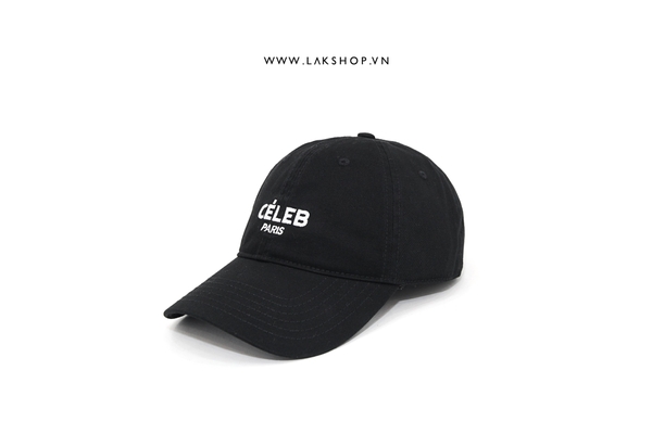 Céleb Black Baseball Cap