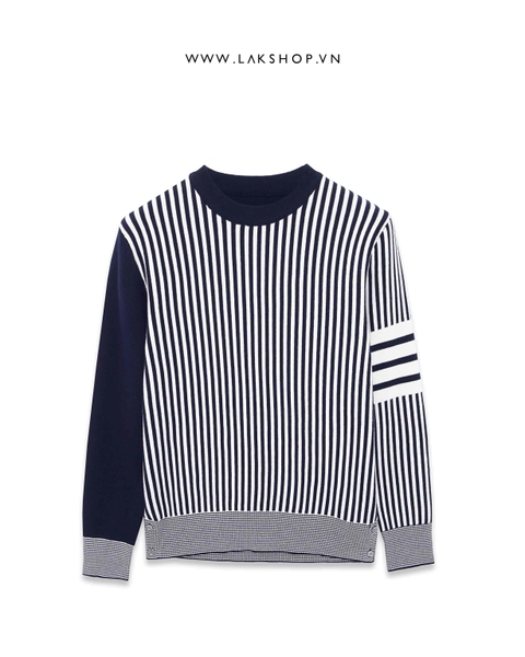 Áo Navy Striped Motif 4-bar Sweater cs1