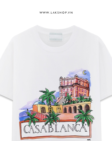 Casa Amour Maroc T-Shirt in White