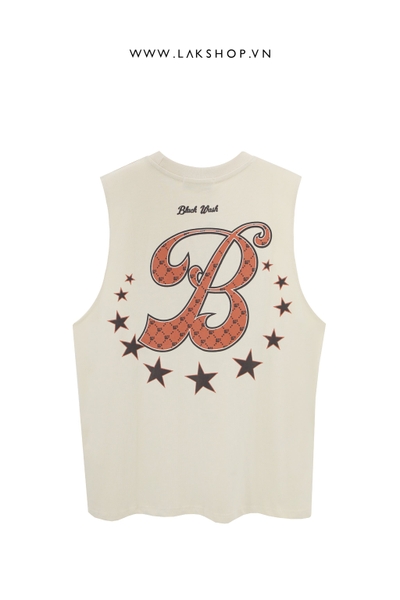 Áo B Star Tanktop in Begie cx2