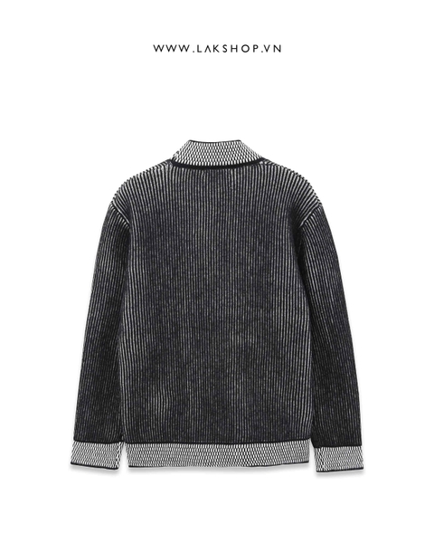 Áo Black Stripe V-Neck Sweater cs2