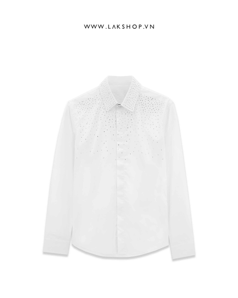 Bling Bling Stone White Shirt