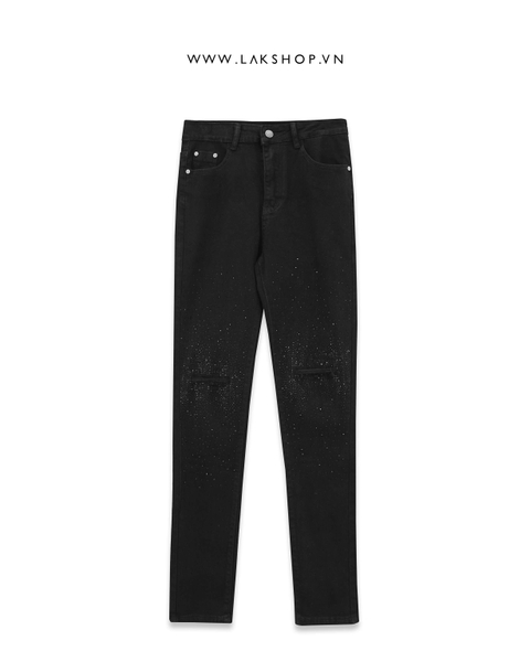 Quần Black Bling Skinny Jeans