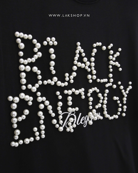 Black Energy Pearl Logo T-shirt