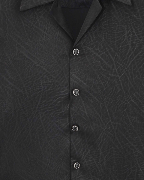 Áo Lak Studios Embossed Pattern Short-Sleeve Shirts