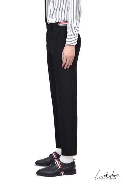 Th0m Br0wne Striped Arm Band Black Trouser