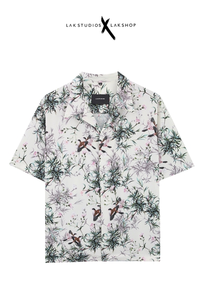 Áo Lak Studios Hawaiian Silk Shirt  cx2