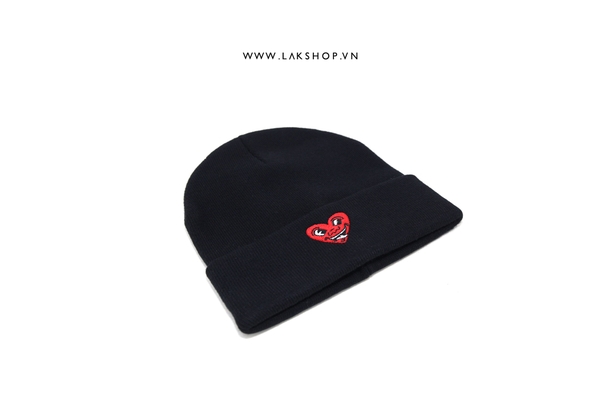 Mũ GXG x Keith Haring Heart Face Logo Beanie Hat (Chính hãng)