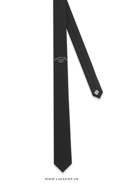 Cà Vạt 'Chrjstjan Djor Atelier' Tie Black Silk