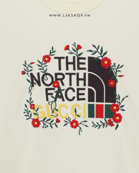 GG x TNF Begie Flower T-shirt