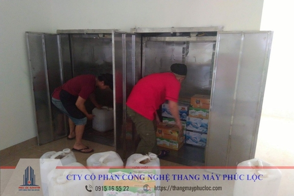 THANG MÁY TẢI THỰC PHẨM