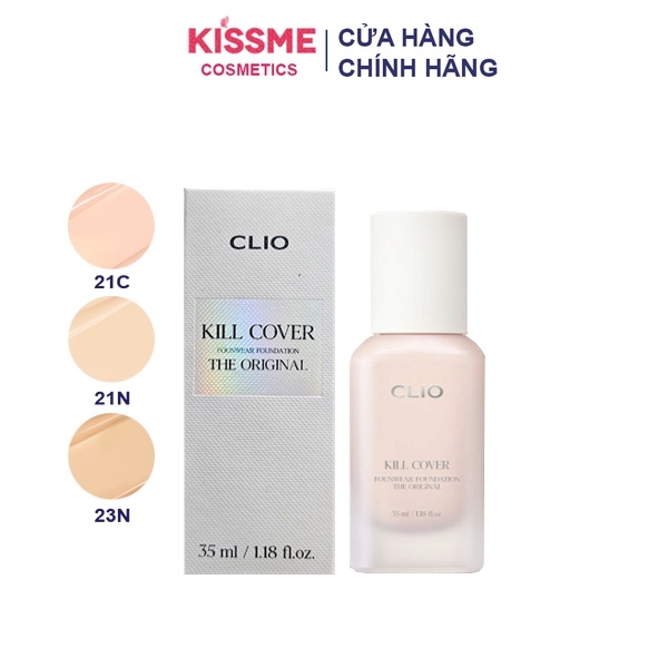 Kem Nền Clio Kill Cover Founwear Foundation The Original SPF30 PA+++