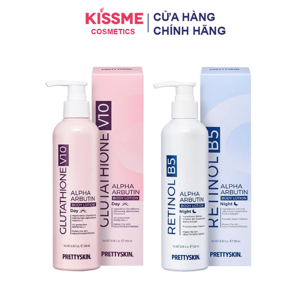 Kem dưỡng trắng da body Pretty Skin Body Lotion
