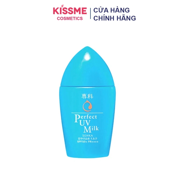 Sữa chống nắng Senka Perfect UV Milk SPF50+ PA++++