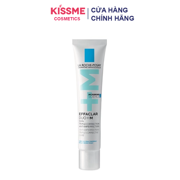 Kem dưỡng giảm mụn La Roche-Posay Effaclar Duo+ M 40ml