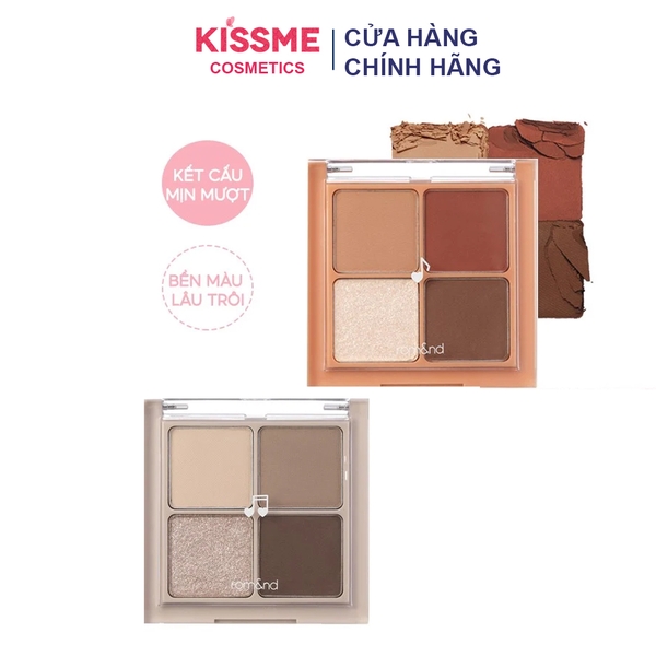 Bảng Phấn Mắt 4 Ô Romand Better Than Eyes - Music Series