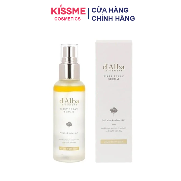 Xịt khoáng D'Alba White Truffle First Spray Serum 100ml