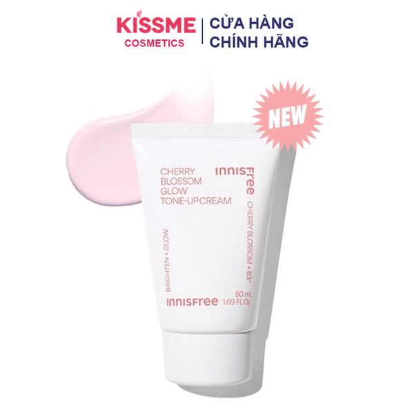 Kem Dưỡng Nâng Tone Innisfree Jeju Cherry Blossom Tone-Up Cream 50ml
