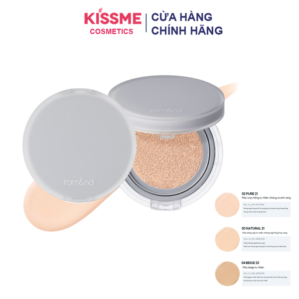 Phấn Nước Romand NU Zero Cushion