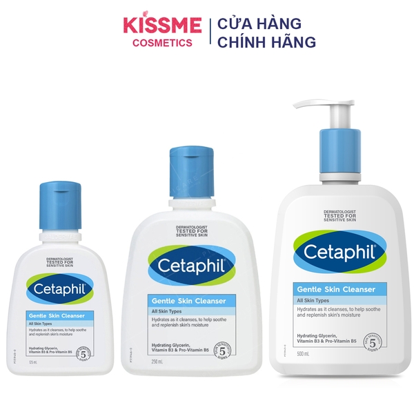 Sữa rửa mặt Cetaphil Gentle Skin Cleanser 2022